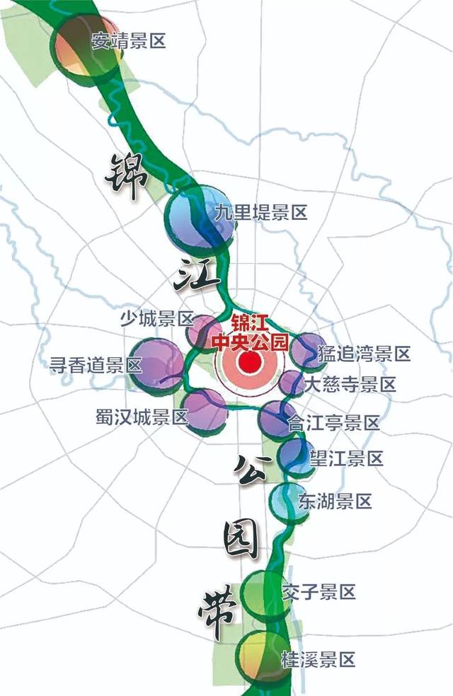 重磅!成都版中央公园规划出炉,建12景区,72座桥…你家在这吗