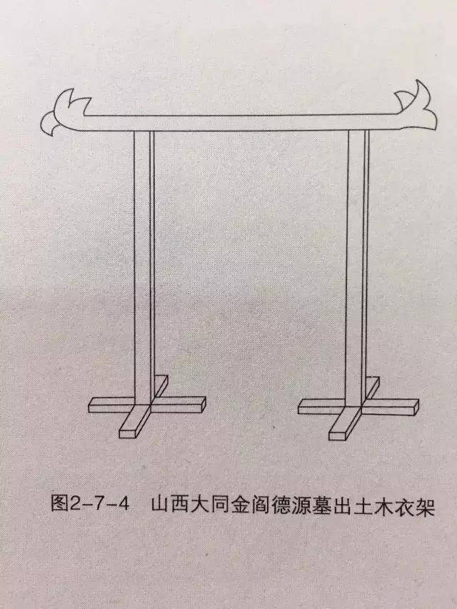 古代的衣架你见过吗?