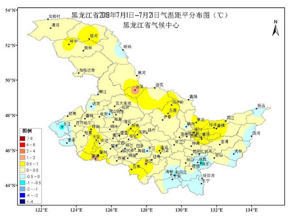 黑龙江省入夏以来气温偏低 未来降水分布不均进入暴雨