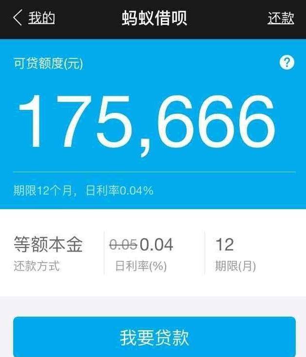 支付宝备用金变