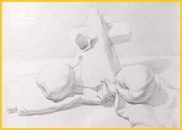 素描画不好的原因在这里,别人为什么画素描静物那么棒,有诀窍!