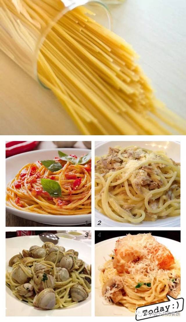 意大利人做出这么多种形状的意面,是因为在他们看来,不同的酱汁和不同