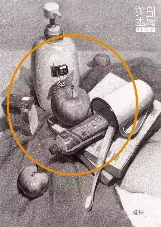 如何画出优秀的素描作品,这几种构图方式要把握住