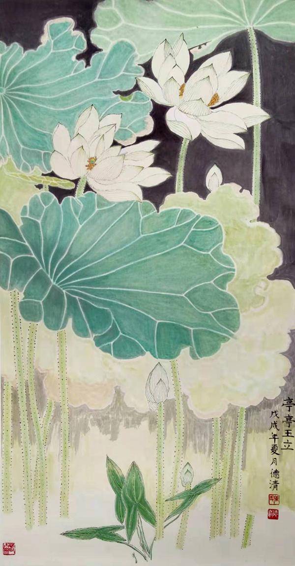 当代著名画家陈德清作品欣赏