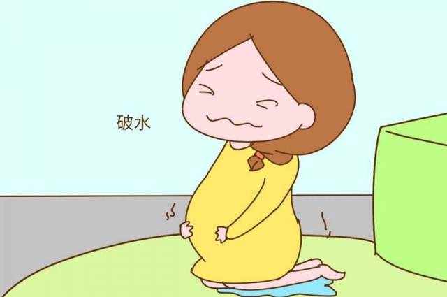 大,很有可能会卡在骨盆入口平面,也就是可能会把胎膜破裂的漏口堵住