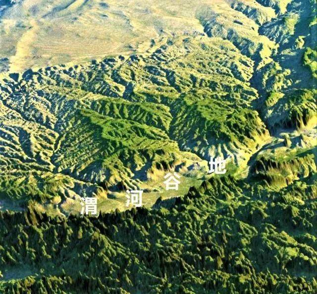 汾河谷地为黄土高原上的次一级地形区,又可分成南北两个部分:北部是
