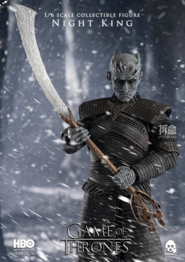 threezero《权力的游戏 》night king 夜王1:6可动人偶