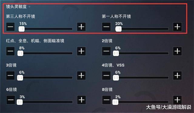 吃鸡大神灵敏度是多少, 灵敏度设置推荐