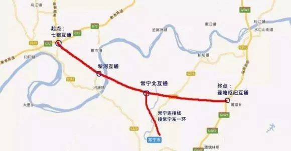 白果-南岳高速公路 1 路线总体呈东西走向,起点与岳临高速潭衡西段相