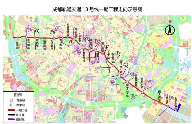 远期:2049年 站点: 线路图: 19 地铁19号线二期规划 站点: 线路图