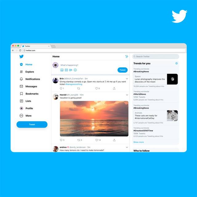 时隔7 年!围观twitter 网页版重磅更新