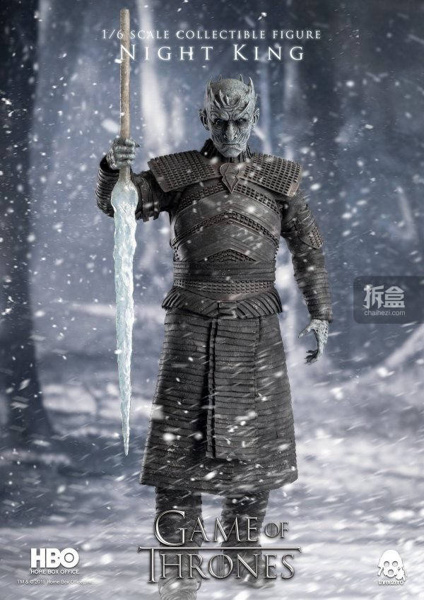 threezero《权力的游戏 》night king 夜王1:6可动人偶