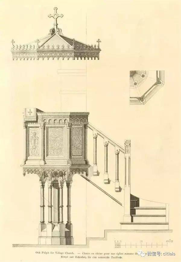 一组19世纪的俄罗斯建筑图纸设计作品,俄罗斯的庄园建筑大多都是规