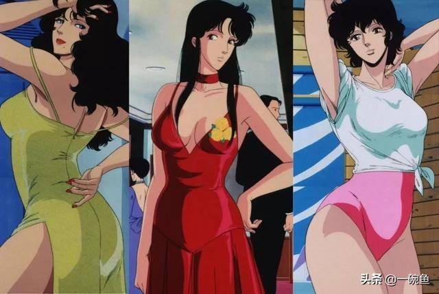 这个渣女系列的表情包大部分都来自80年代的日本动漫《猫眼三姐妹》