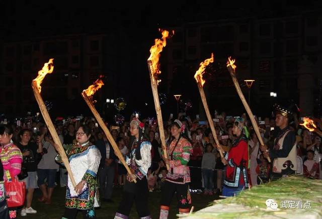 2019年楚雄武定彝族火把节全程回顾(视频 图片)