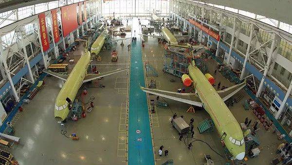 中国商飞上海飞机制造有限公司arj21总装生产线