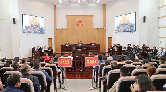 会泽法院公开审理一起十三人涉恶案件,涉嫌寻衅滋事罪