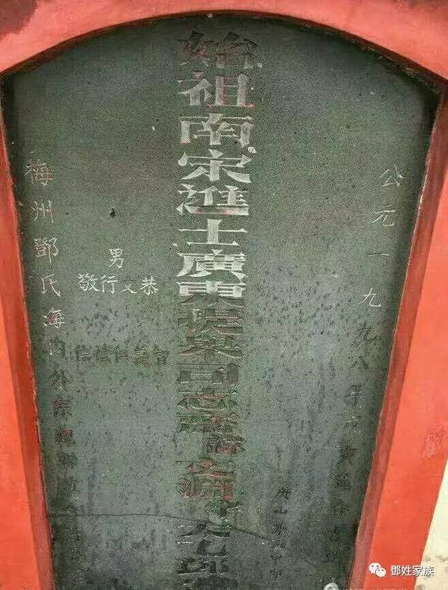 拜访35年前(1982年)就开始编写族谱的前辈,走访邓氏太乙祖宗亲联谊会