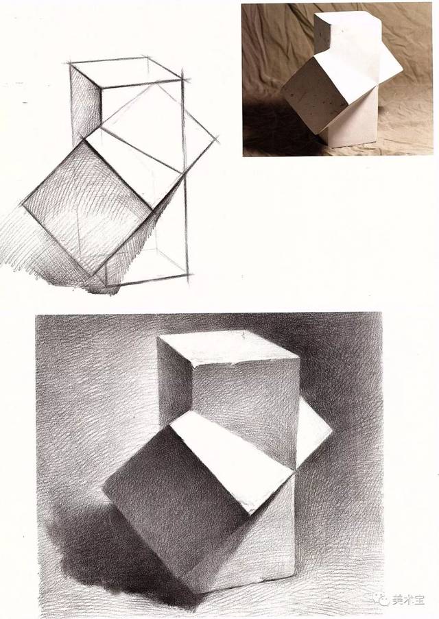 教程棒极了,素描单个几何体大全