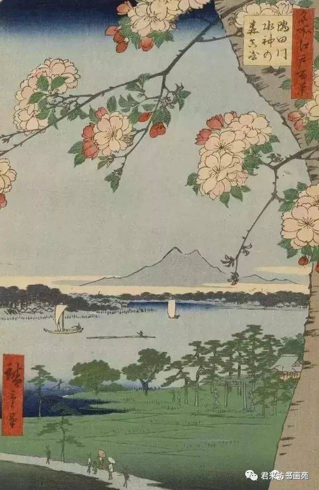 多幅作品 画过演员肖像,也画过美女,风景,花鸟 他是"浮世绘三杰"之一