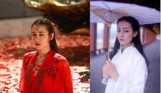 杨幂唐嫣刘诗诗赵丽颖热巴杨颖,女星古装红衣