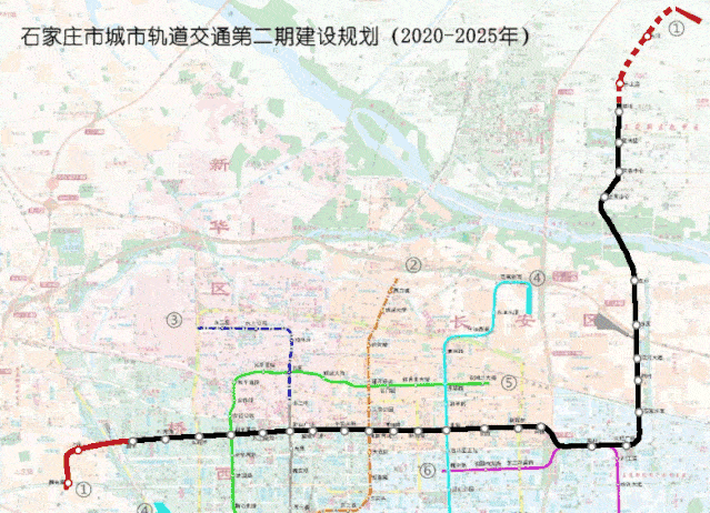 【907 | 身边】石家庄地铁最新规划图公示啦!4,5,6号线是这样的