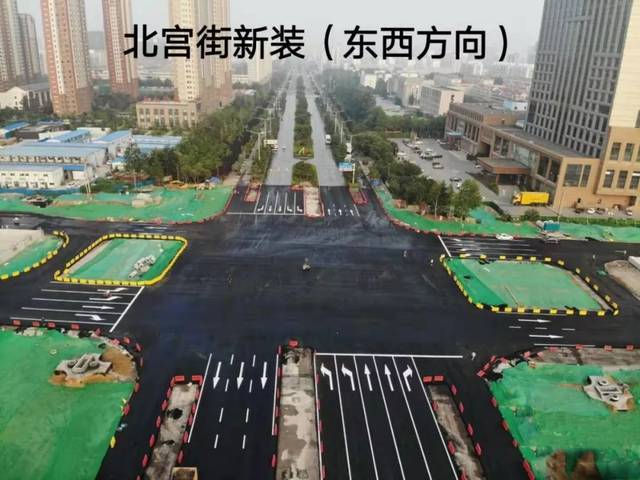 潍县中路东风街路口放开通行