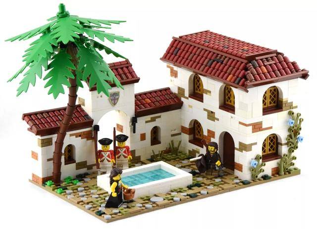 lego乐高moc作品欣赏:ayrlego建筑系列 小房子 小城堡