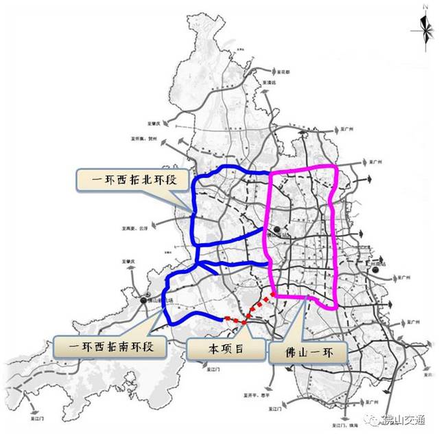 佛江高速公路和顺至陈村段,广佛肇高速公路广州石井至肇庆大旺段,佛清