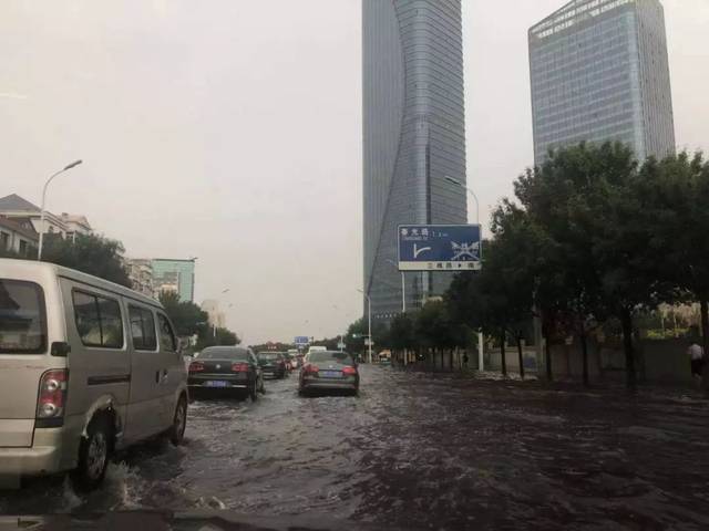 滨海新区气象台发布暴雨橙色预警!部分