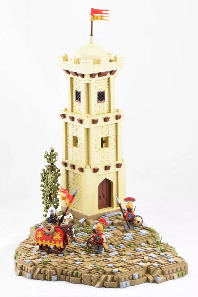 lego乐高moc作品欣赏:ayrlego建筑系列 小房子 小城堡