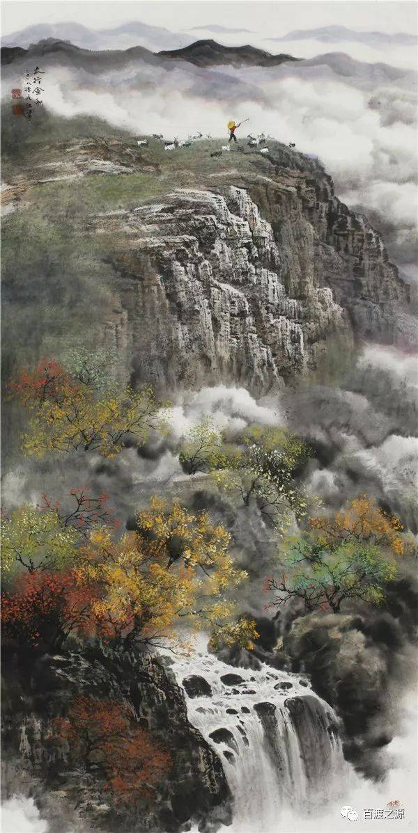 随着时间的推移,孙九江的山水风情画会越来越显现出它的意义和价值.