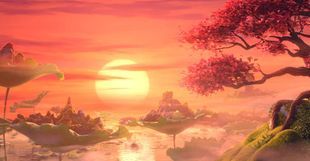 哪吒电影中的《山河社稷图》与流传世间的哪幅