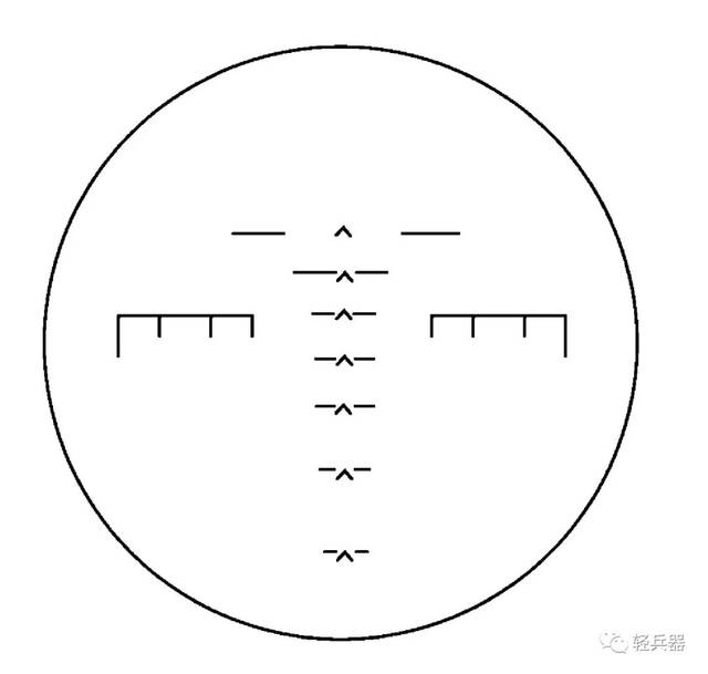 88式狙击步枪瞄准镜内分划