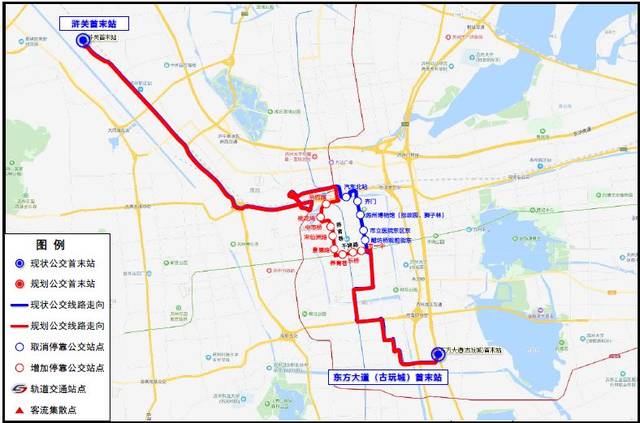 定了!轨交6号线施工临顿路沿线公交调整方案来了