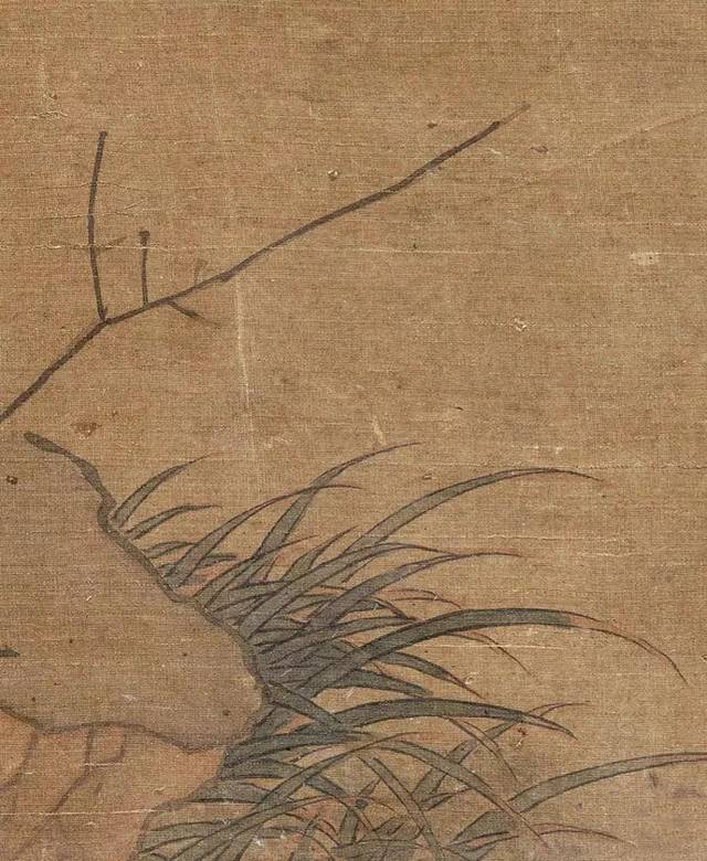 由此自称"写生赵昌 元代(旧传赵昌 草虫图 绢本着色 葡萄:150.