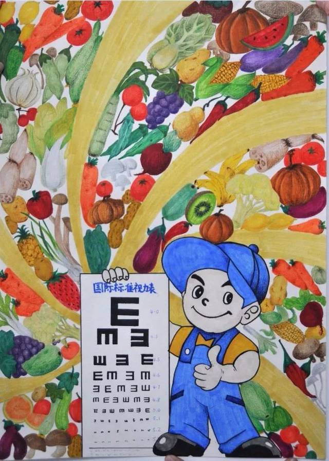 爱眼护眼!慈溪这些中小学生的绘画作品获奖啦!