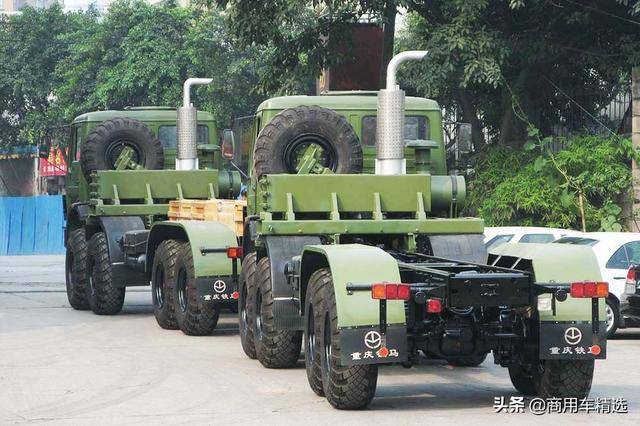 康明斯m11发动机8x8驱动全车单胎重庆铁马xc2300全驱军车底盘