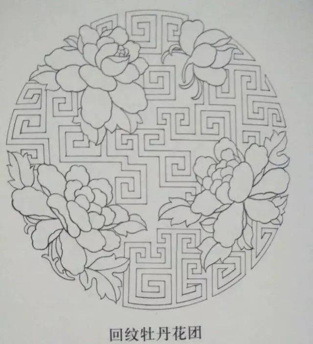 中国传统圆形纹样图谱,经典之作