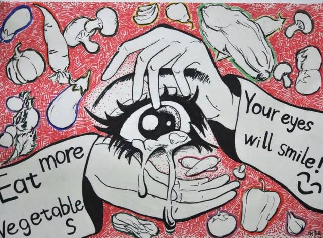 爱眼护眼!慈溪这些中小学生的绘画作品获奖啦!