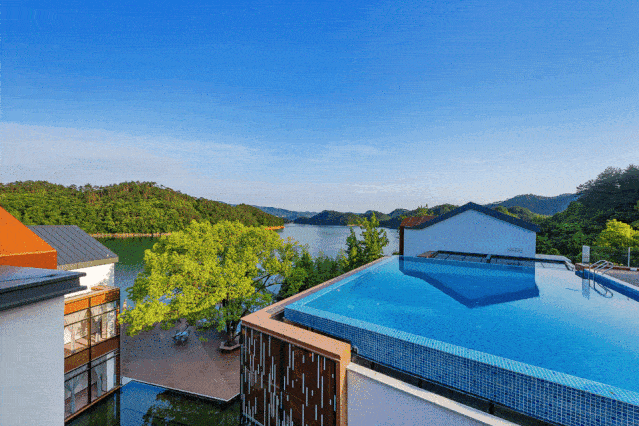 杭州自驾2h睡进360° 湖景度假酒店!