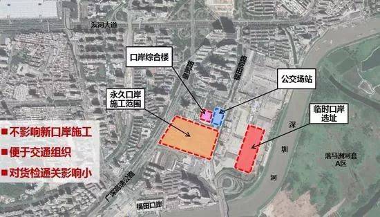 皇岗口岸开启地标性重建,粤港澳大湾区交通网络将匹敌