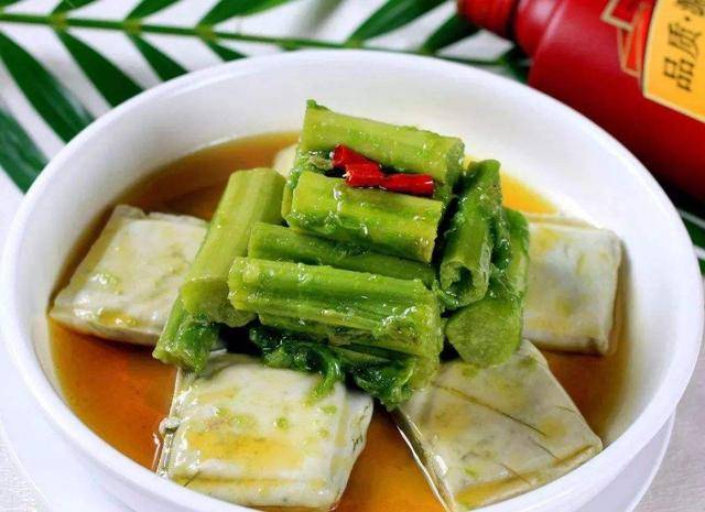 绍兴特色梅菜梗的做法