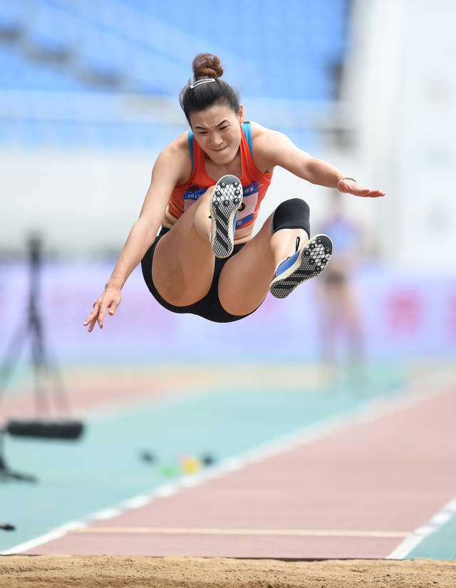 田径世锦赛赛选拔赛女子跳远赛况