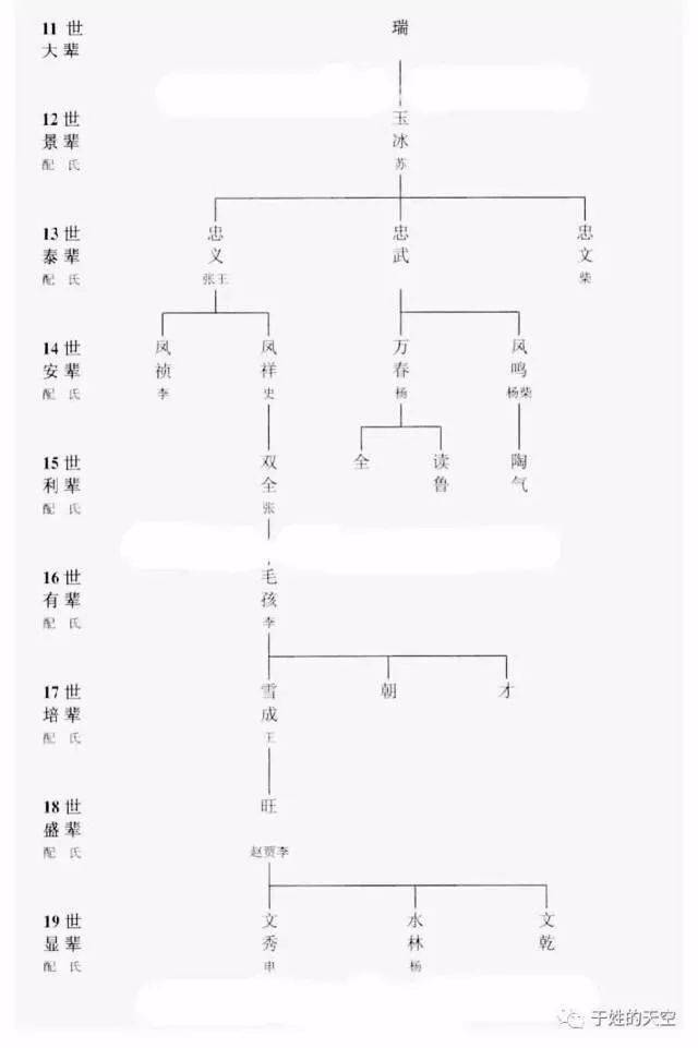 九种常见的家谱格式