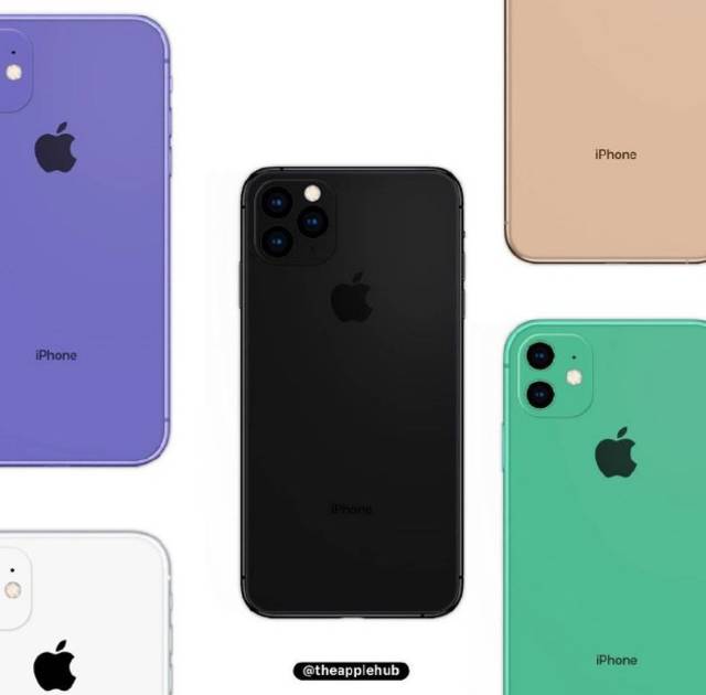苹果iphone 11系列全配色,有没有你中意的颜色