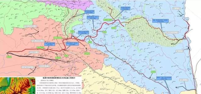 临夏州一重大工程规划选址公示,涉及广河,