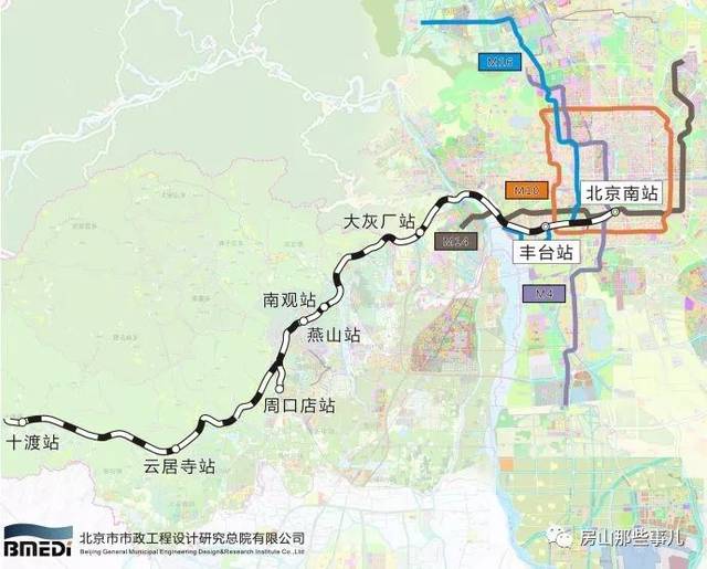 丰台出发的这条市郊铁路有新消息!以后通勤旅游都方便