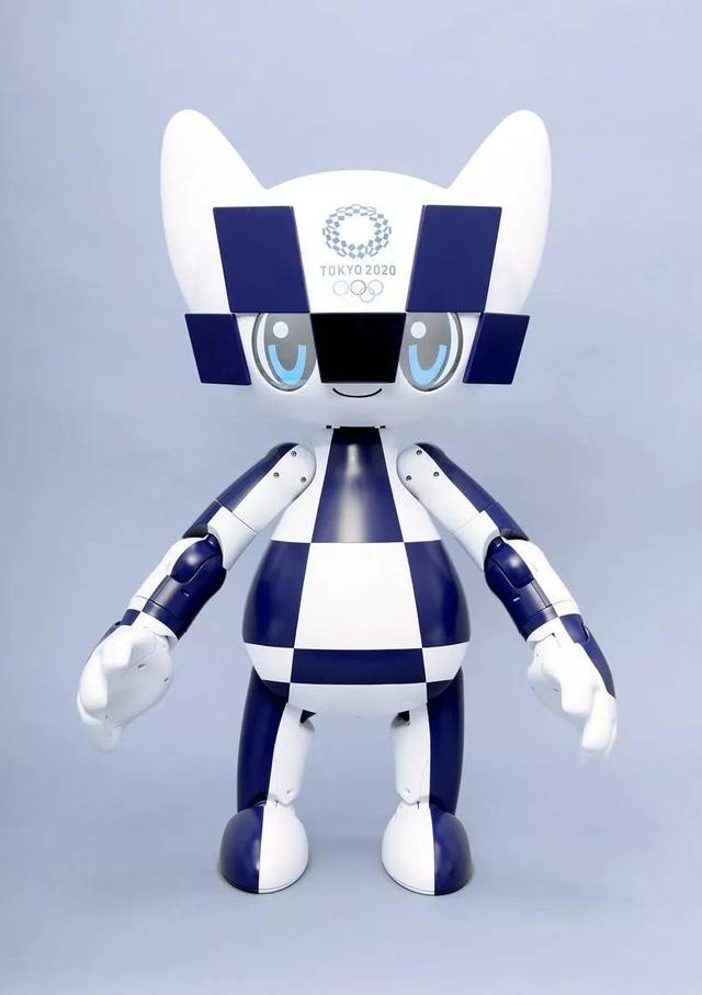 东京奥运会吉祥物机器人"miraitowa"
