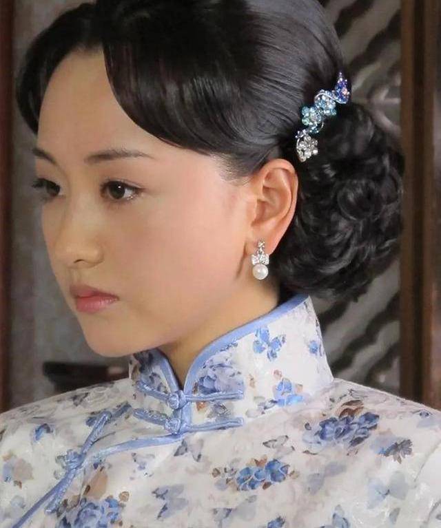 古装美女杨蓉已经够美了但看到她穿旗袍后才知道啥叫美若天仙